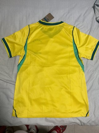 Camiseta Nike Brasil Futbol Amarilla