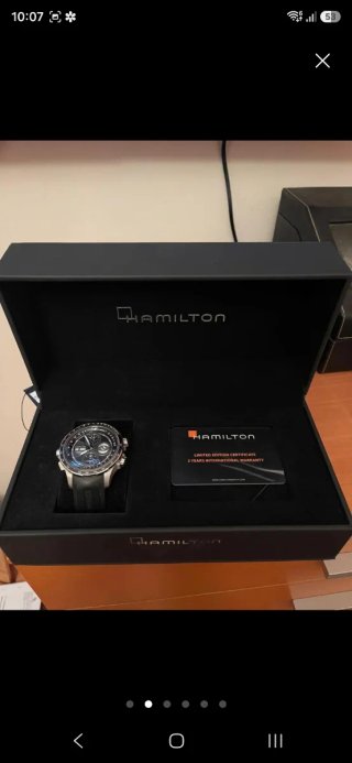 Reloj Hamilton Aviación Edición Limitada