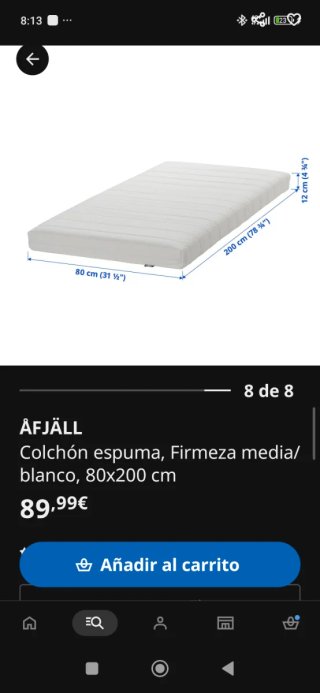 Ikea HEMNES Diván con 3 cajones,y dos colchones