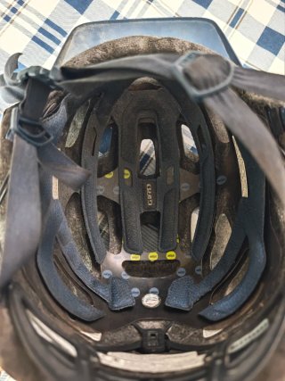 Casco Giro Azul para Bicicleta de Montaña Talla M