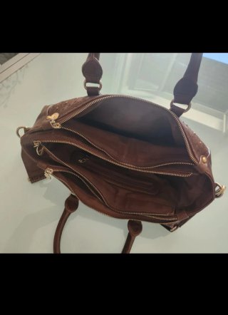Borsa Desigual marrone con tracolla