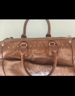 Borsa Desigual marrone con tracolla