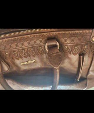 Borsa Desigual marrone con tracolla