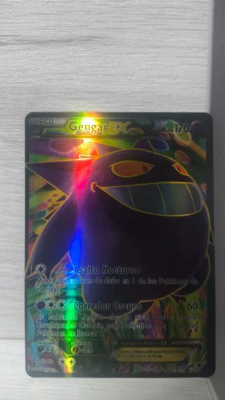 Carta Pokémon Gengar EX Básica