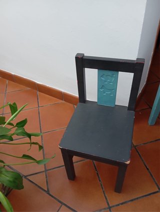 Mesa y Silla Infantil
