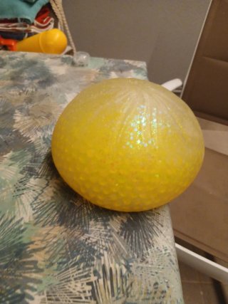 Pelota gigante amarilla  Dumpling gigante