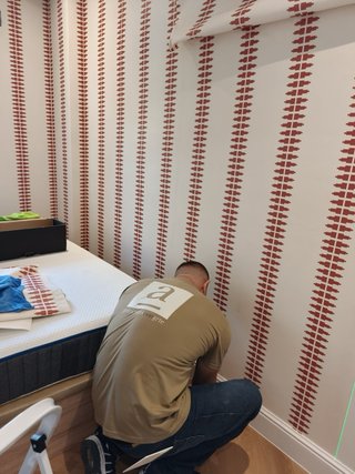 Instalação Profissional de Papel de Parede