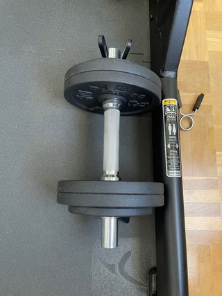 Kit Mancuernas, Pesas y Barras Musculación 93 kg