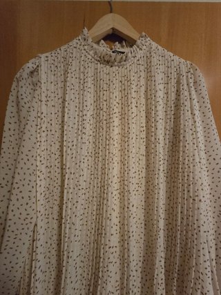 Vestido Zara estampado