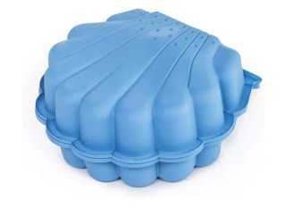 Conchiglia gioco acqua/sabbia blu