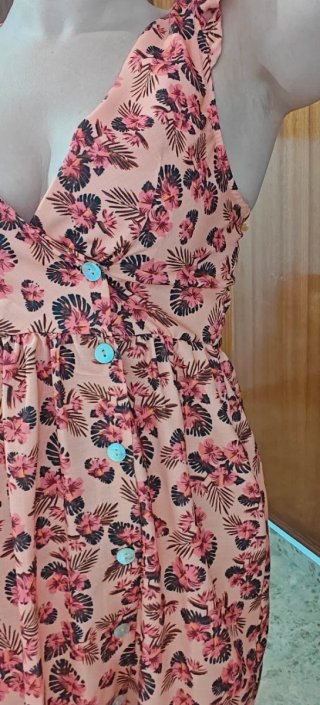 Vestido estampado floral