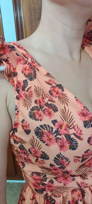 Vestido estampado floral