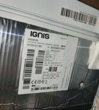 Arcón Congelador Ignis ce210 eg.