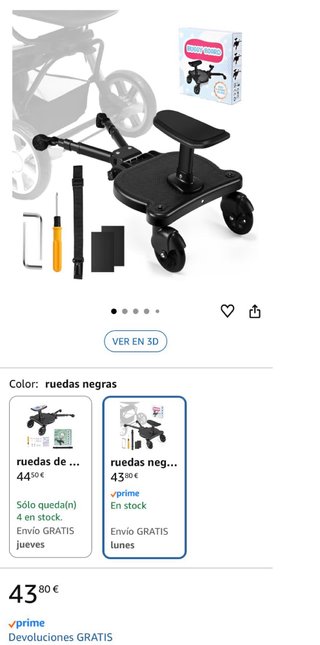 Patinete Universal para carritos Bebés/niños