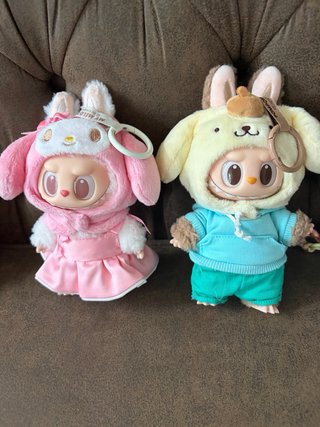 Pendente Labubu Skullpanda Stitch The Monsters