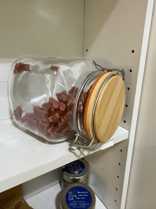 6 unidades Tarro de cristal con tapa hermética