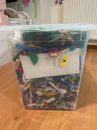 Caja de piezas LEGO sueltas Originales