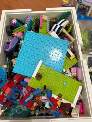 Caja de piezas LEGO sueltas Originales