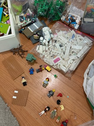 Caja de piezas LEGO sueltas Originales