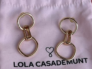 Pendientes Lola Casademunt dorados