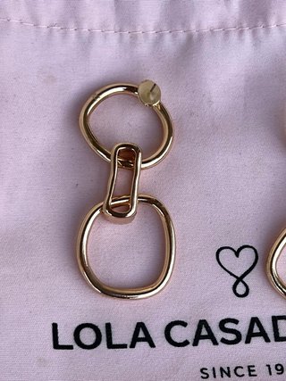 Pendientes Lola Casademunt dorados
