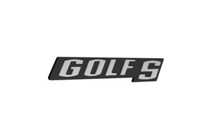 VW GOLF MK1 EMBLEMA TRASERO [VARIAS VERSIONES]