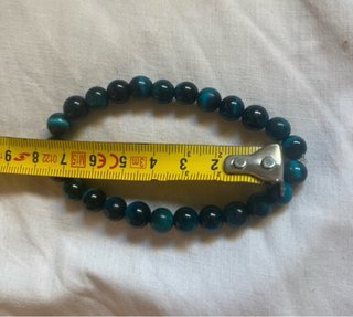 Braccialetto Pietre Naturali Blu e Teal