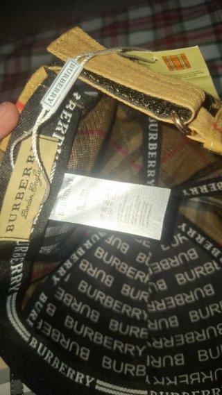 Gorra Burberry Clásica Beige Multicolor