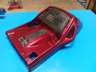 Colin trasero BMW K75 K100 Rojo
