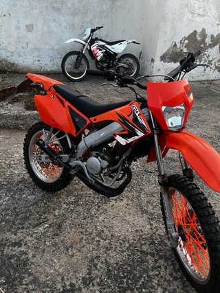 Moto 49cc Enduro/Motocross Naranja