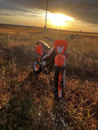 Moto 49cc Enduro/Motocross Naranja