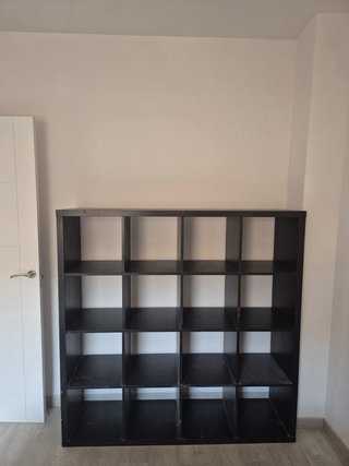 Estantería KALLAX IKEA negra 4x4