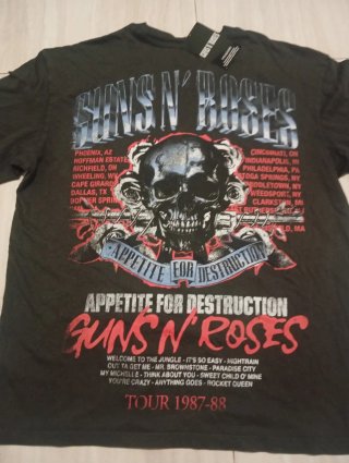 Camiseta Guns N' Roses Appetite for Destruction