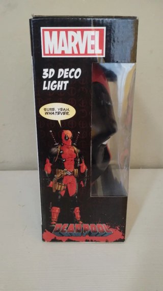 Busto Deadpool 3D Deco Light Marvel