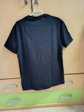 Camiseta Guess Hombre Negra Estampada