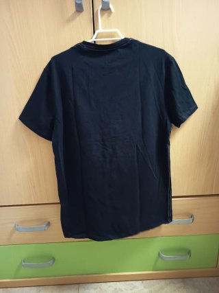 Camiseta Guess Hombre Negra Estampada