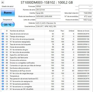 2x Disco Duro Seagate 1TB SATA 3