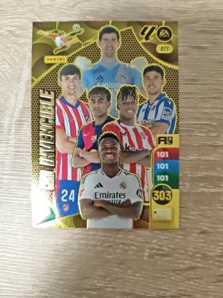 Cromo Panini Invencible 24-25