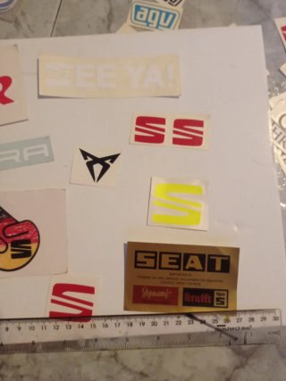 Pegatinas Seat FR, Cupra, AGU, Fiat