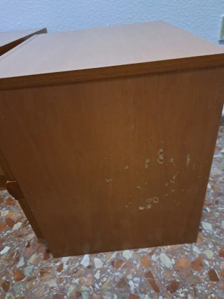 2 Comodini in Legno