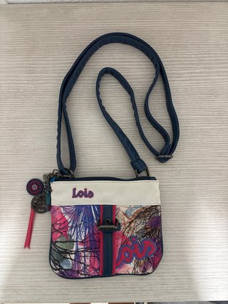 Bolso Lois Multicolor y Azul