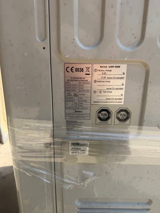 Aerotermia Industrial Midea R410A