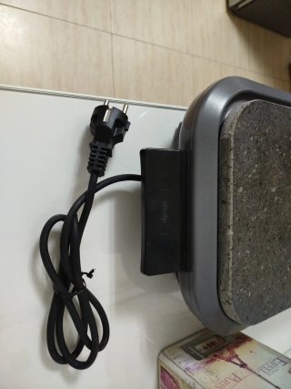 Plancha eléctrica de piedra