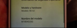 Xiaomi Mi A2. Solo móvil, en muy buen estado.