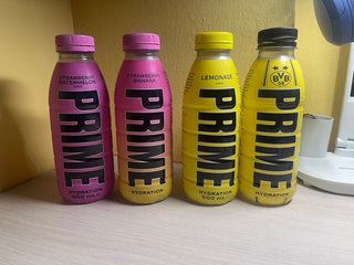 Coleccion botellas prime