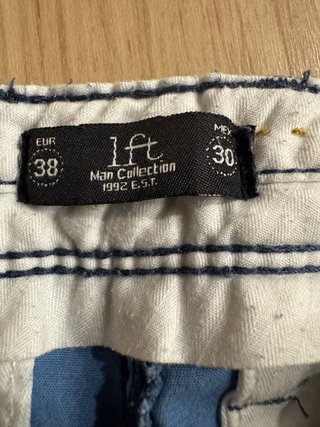 Pantalón corto Lefties azul