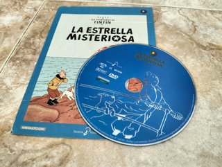 7 DVDs de Tintín