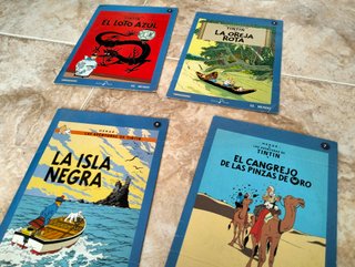 7 DVDs de Tintín