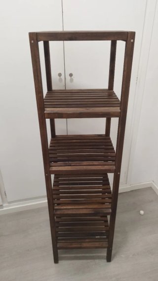 Prestatgeria IKEA MUSKAN fusta marró