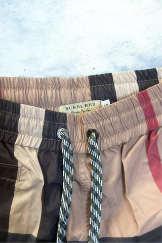 Burberry Shorts Beige/Nero Tartan